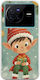 Smiling Elf Present Vivo X80 Flexible Tpu Διάφανη Σιλικόνη