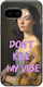Vintage Lady Dont Kill My Vibe Google Pixel 9a 5g Black TPU Black Silicone