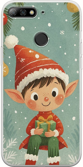 Smiling Elf Present Huawei P Smart Flexible TPU Transparent Silicone