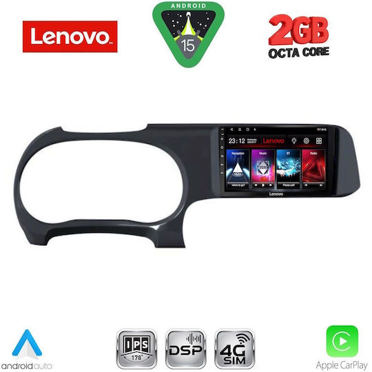 Lenovo Car Audio System for Hyundai i10 2020 (Bluetooth/USB/WiFi/GPS/Apple-Carplay/Android-Auto) with Touch Screen 9"