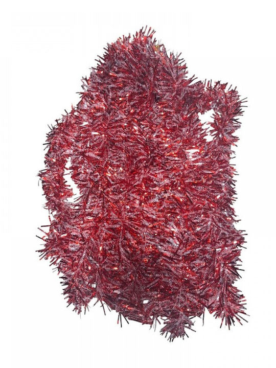 Christmas Garland Red 15x200cm 10pcs