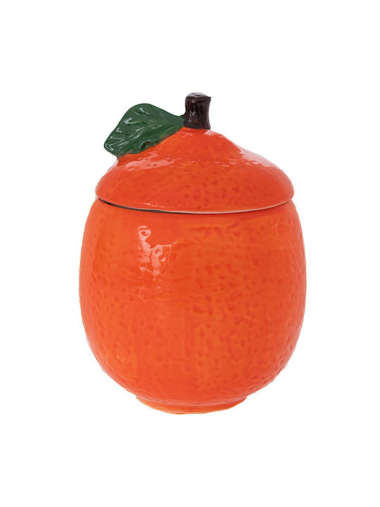 Iliadis Christmas Cookie Jar Ceramic Orange L22xW13cm.