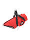 vidaXL Red Fleece / Waterproof Dog Coat XLarge