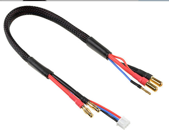 Revtec Charge Balance Lead 5mm Bullit Connector 2s Charger 2s Xh Connector 2mm Bullit Connector 14awg Silicon Wire 30cm 1 Pc Revetec