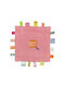 Label Label Scutec din Bumbac Roz 27x27εκ.