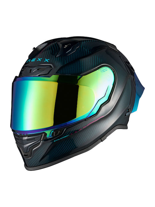 Nexx X.R3R Hadal Carbon Blue Teal Κράνος Μηχανή...