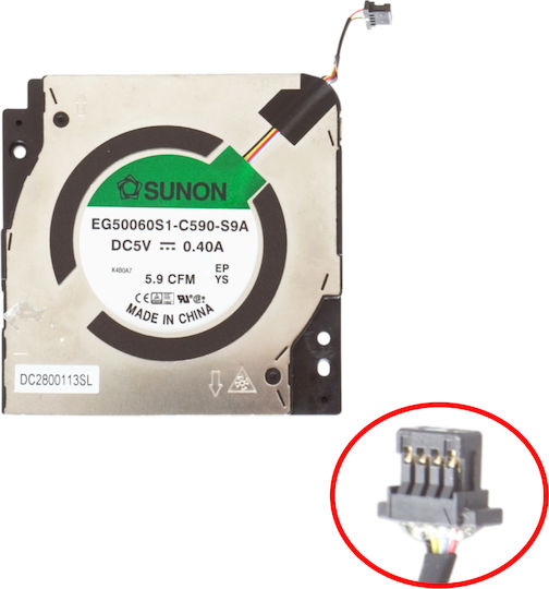 Laptop Fan Cpu Cooling Fan Dell Precision 5470 5480 5490 Eg50060s1-c590-s9a Dc2800113sl 03fcrk 4pin Code 81569