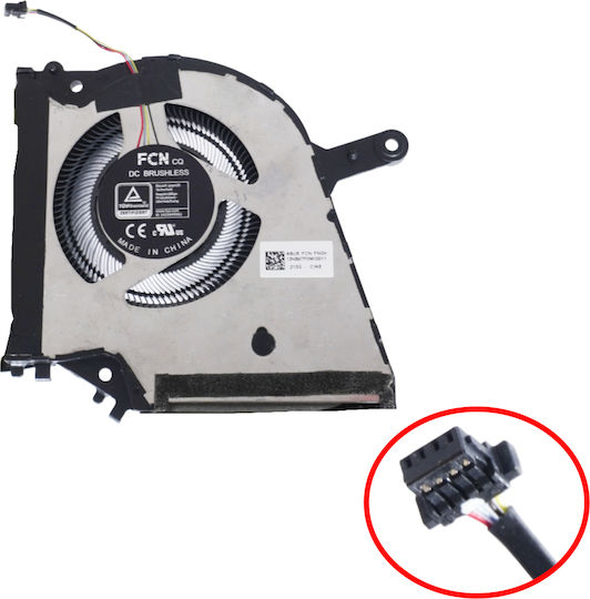 Laptop Fan CPU Cooling Fan Asus Proart Studiobook Pro 16 Oled W7600 W7600h W7600h3a W7600h5a H7600hm Dfscm22716392b 13nb0tf0m10011 Fngk 13nb0ts0am0111 4pin Code 81567