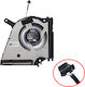 Laptop Fan GPU Cooling Fan Asus Proart Studiobook Pro 16 Oled W7600 W7600h W7600h3a W7600h5a H7600hm Dfsck22d05883b 13nb0tf0m11011 Fngj 13nb0ts0am0111 4pin Code 81568