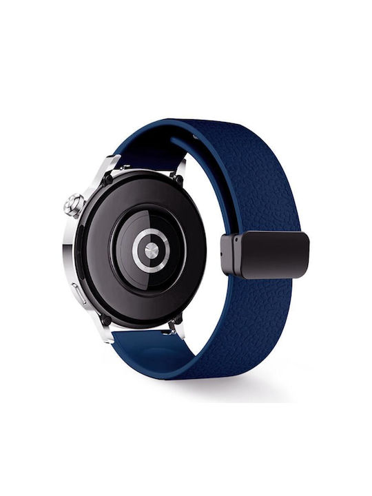 Λουράκι Σιλικόνης Lychee Texture Garmin Venu 2 Plus Midnight Blue