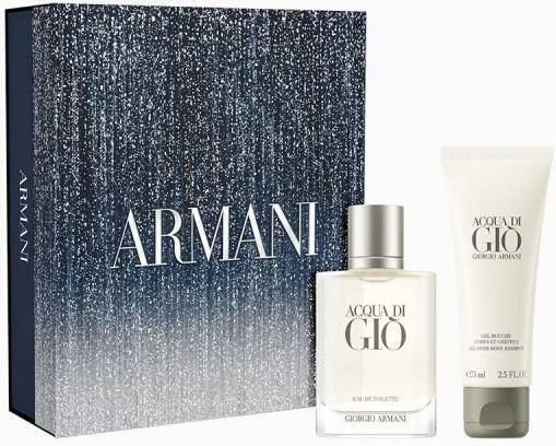 Giorgio Armani Acqua Di Gio Pour Herren Set mit Eau de Toilette