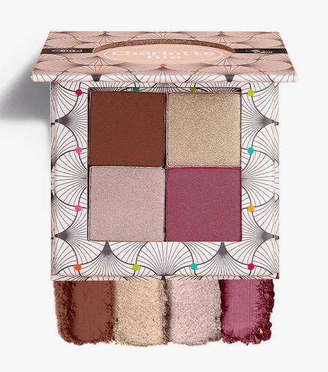 Charlotte Bio Eye Shadow Palette in Solid Form Nude Rose 1.4gr