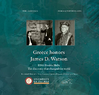 Greece Honors James Watson Double Helix Dna The Discovery That Changed The World