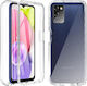 360 Full Cover Σιλικόνης Σετ με Τζαμάκι Διάφανο (Galaxy A03s)