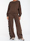 Women's Brown Set with Pants