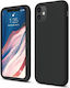 Elago Umschlag Rückseite Silikon / Kunststoff Schwarz (iPhone 11)