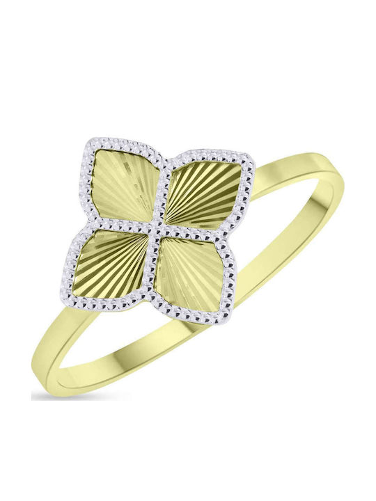 CHrysolithos Ring made of White gold 14K