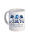 Keramiktasse Weiß 11oz Gnomies