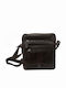 Leather Men's Bag Shoulder / Crossbody Brown