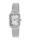 Loisir Mannish Women's Watch with Gray Metal Bracelet