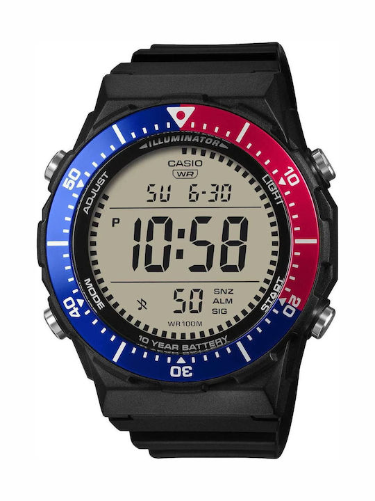 Casio Ρολόι Μπαταρίας με Καουτσούκ Λουράκι
