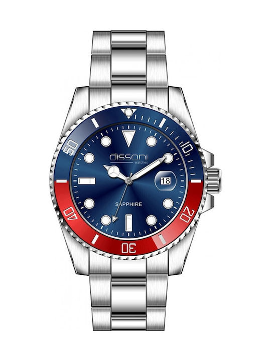 Dissoni Watch Battery with Metal Bracelet Dissoni Watch Battery with Metal Bracelet