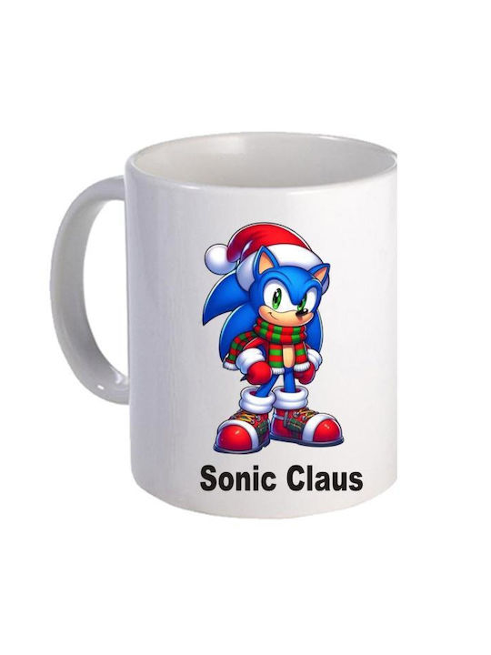 Storm Athletic Sonic Claus Becher Keramik Weiß