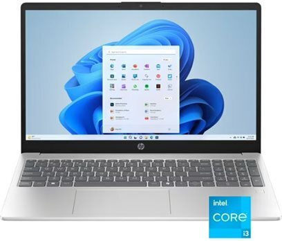 HP 15-fd0133wm 15.6" IPS FHD (i3-N305/8GB/256GB SSD/W11 Home) Natural Silver (US Keyboard)