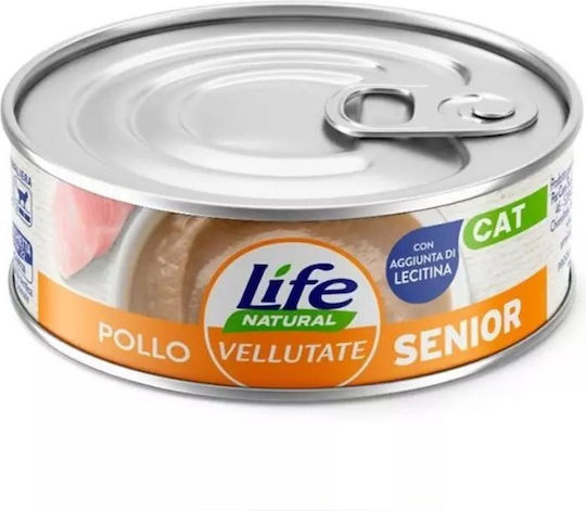 Wet Food for Senior Cats with Chicken 70gr