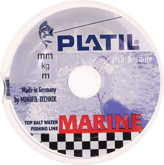 Πετονιά Marine Λευκή 0.30mm-7.5kg 100m Platil