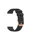 Кайшка Силикон Rhombus Pattern Розово Златно Закопчаване Garmin Vivoactive 5 Черен