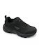 Damen Anatomisch Chunky Sneakers Schwarz