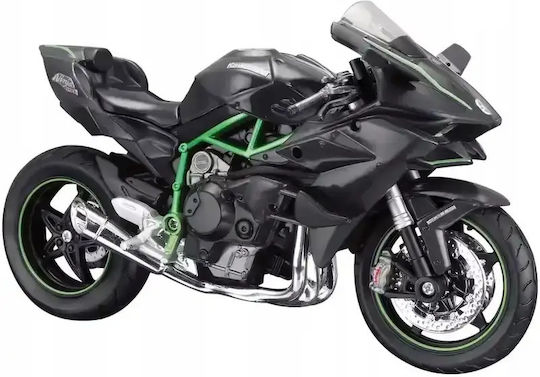 1:12 Мотоциклети Kawasaki Ninja H2 R Сив 48/31101