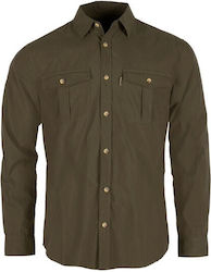 Men's Pinewood Safari L S Shirt Χρωμα Moss Green Μεγεθος L