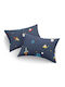 Eponj Home Kids Pillowcase Set 50x70cm Navy Blue