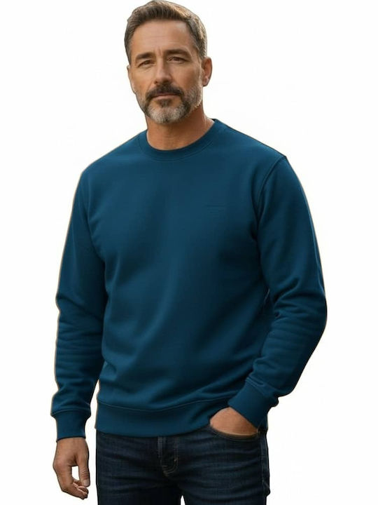 Sweatshirt Petrol Blue