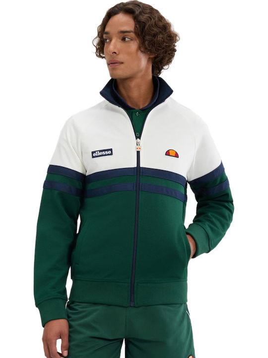 'rimini' Sweatshirt Off White, Dark Green