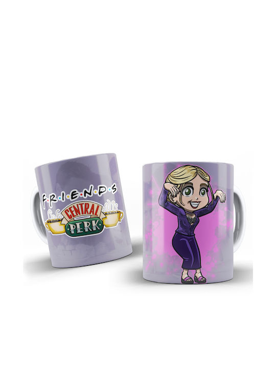 White Ceramic Mug 330ml Friends Dp5782