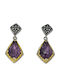 Earrings made of Silver Gold Plated