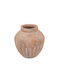 Artekko Decorative Vase Candia Orange 34.5x34.5x36.5cm
