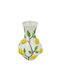 Artekko Vază Decorativă Ceramică Lemon Galben 22.7x22.7x34.5cm 1buc
