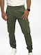 Trousers Cargo Elastic in Regular Fit Khaki