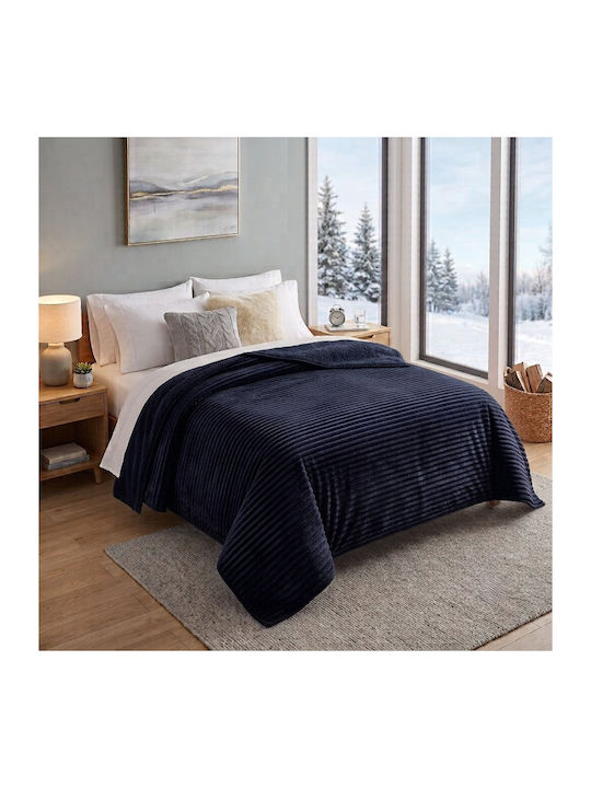 Kraft World Pătură Sherpa Superdublă 220x240 cm...
