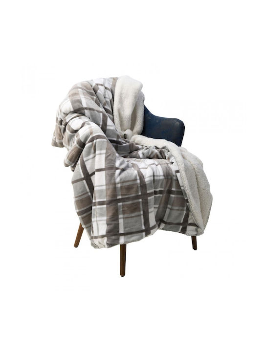 Heinner Pătură Fleece Single 160x200 cm Gri