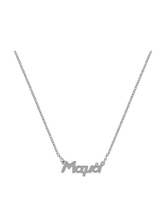 Papoulidis Jewellery Halskette Mutti aus Silber