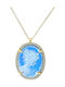 Metrongold Halskette Amulett aus Gold 14K