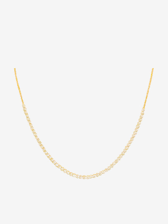 Women's Gold 14K Riviera Necklace Weight 3.9gr