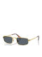 Ray Ban Unisex Γυαλιά Ηλίου με Χρυσό Μεταλλικό Σκελετό και Μπλε Φακό RB3927 001/R5