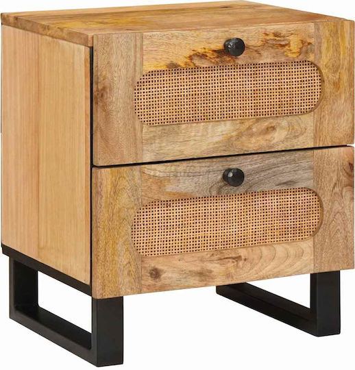 Комод Дървен Solid mango wood 40x33.5x46см
