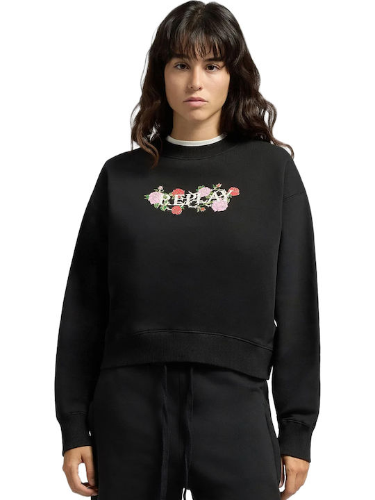 Women's Sweatshirt Jacket Black